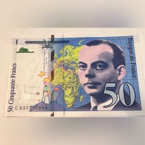 1997 The Little Prince 🇫🇷 French 50 Francs Banknote